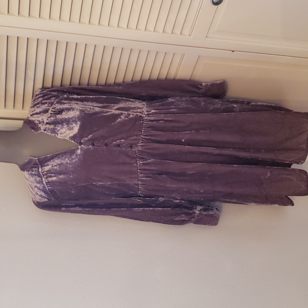 Holding Horses Anthropologie - A Little Bit Alexis mauve dress